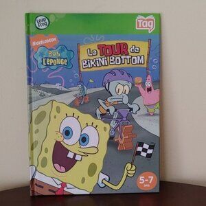 LeapFrog Tag SpongeBob SquarePants The Tour de Bikini Bottom, French‎ version